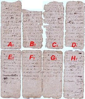 Page 1 view of reconnected pieces
